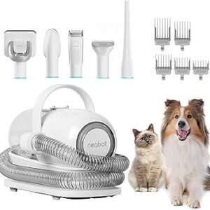 Pro Pet Grooming Kit & Vacuum Suction 99% Pet Hair