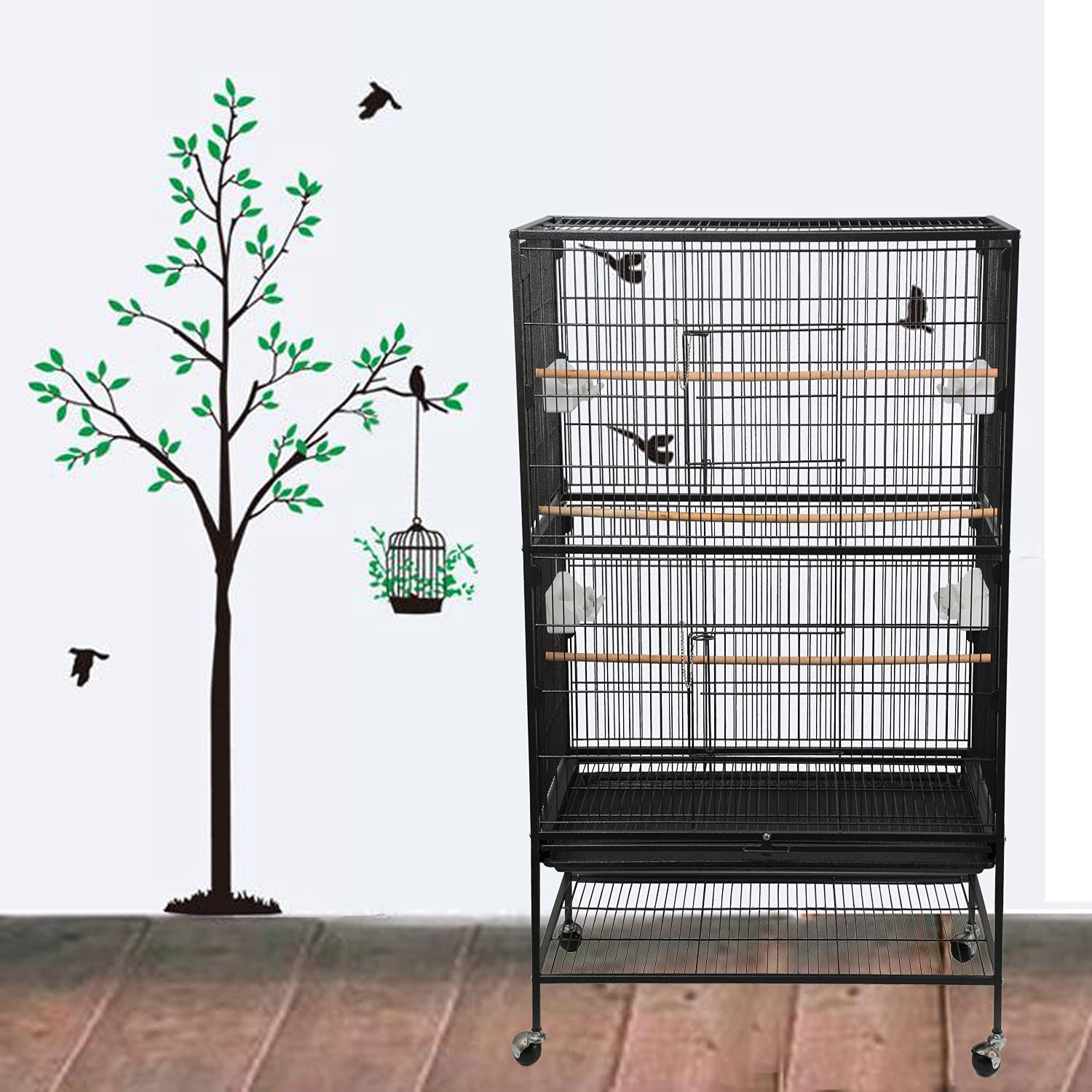 Cage for Parrot Lovebirds Finch Canary