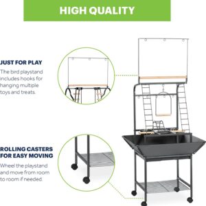 Prevue Pet Products Small Parrot Playstand with Wheels