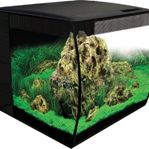 Fluval Flex Aquarium Kit, Black, 15 Gallon